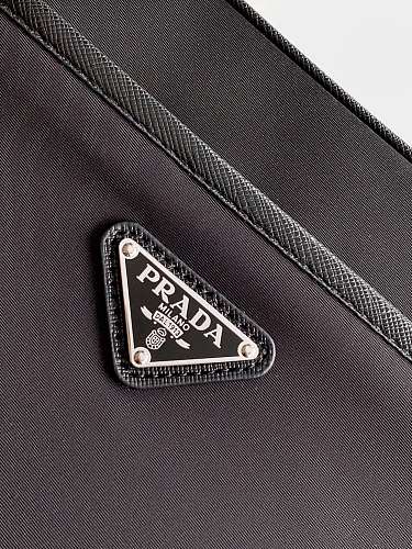 Prada Black Re-Nylon Shoulder/Crossbody Bag
