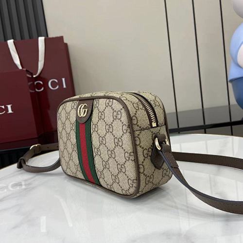 Gucci Ophidia GG Supreme Mini/Small Camera Crossbody Bag