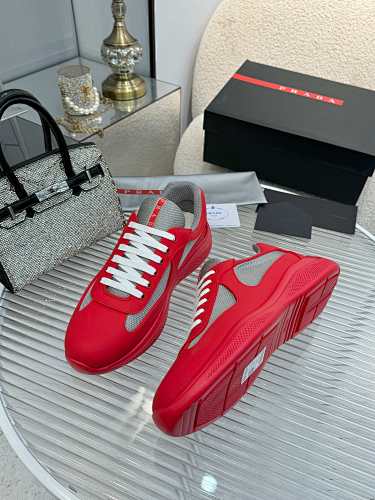 Prada America’s Cup–style Technical Mesh Sneaker