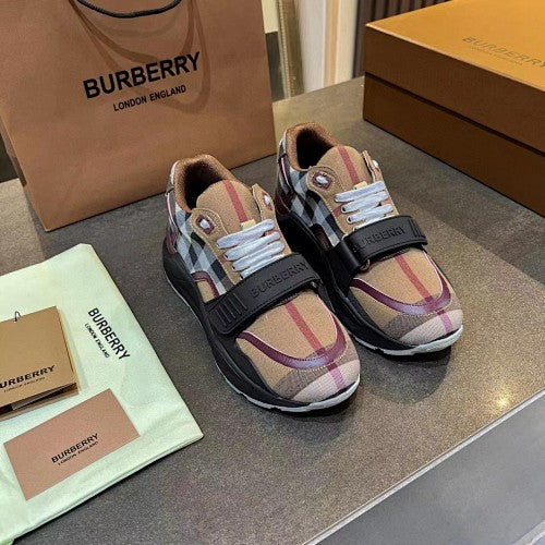 Burberry Vintage Check chunky strap sneakers