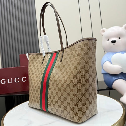 Gucci Ophidia Soft GG Supreme Large Tote Bag