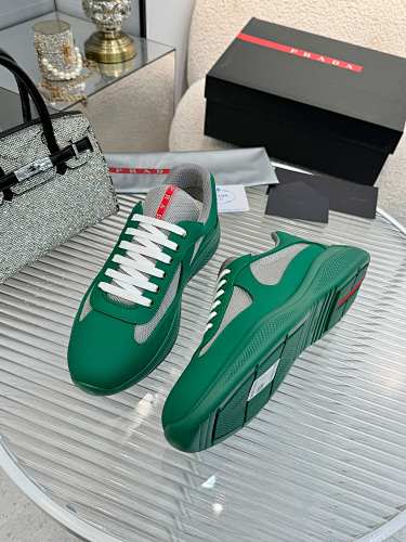 Prada technical mesh low-top sneakers
