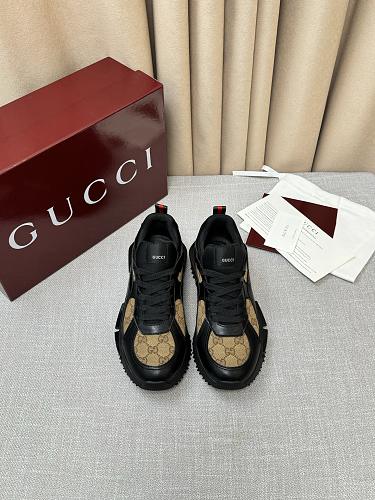 Gucci GG Supreme Canvas Chunky Low-Top Sneakers