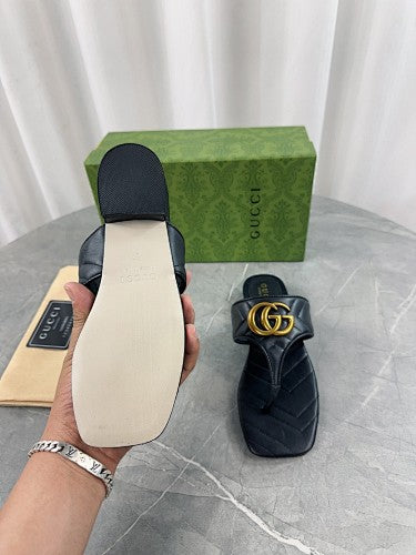 Gucci GG Marmont thong sandals