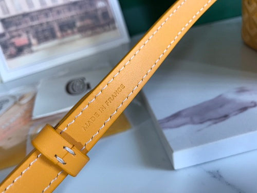 Goyard Yellow Goyardine Train