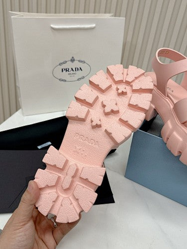 Prada Monolith platform sandals