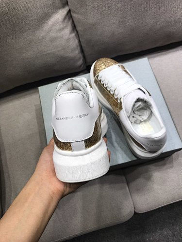 Alexander McQueen Oversized Glitter Sneakers