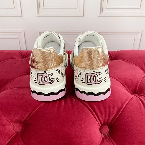 Dolce & Gabbana Portofino Light Graffiti Sneakers