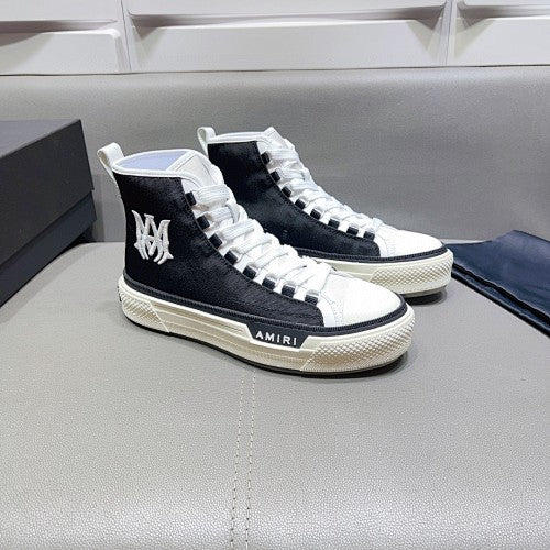 AMIRI MA Logo High-Top Sneakers