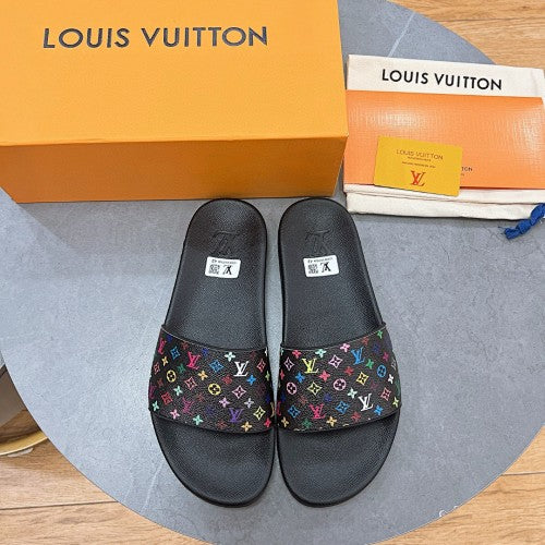Louis Vuitton Monogram Multicolore Slide Sandals