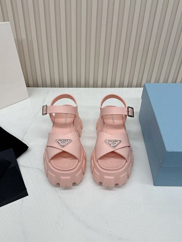 Prada Monolith platform sandals