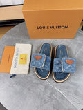 Louis Vuitton Monogram Slide Sandals