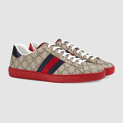 Gucci Ace GG Supreme Web Sneakers