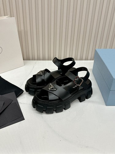 Prada Monolith platform sandals
