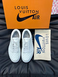 Louis Vuitton x Nike Air Force 1 Low “Triple White” Monogram sneakers