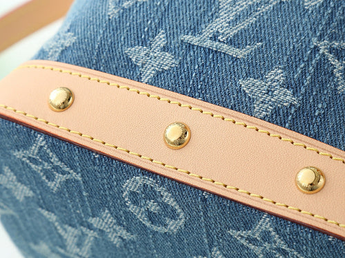 Louis Vuitton Monogram Denim Noé-style Bucket Bag