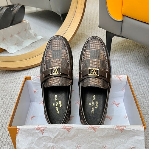 Louis Vuitton Major Loafers / LV Initials Damier Loafers