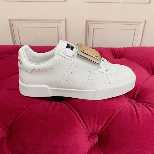 Dolce & Gabbana Portofino / Daymaster-style Logo Plaque Sneakers