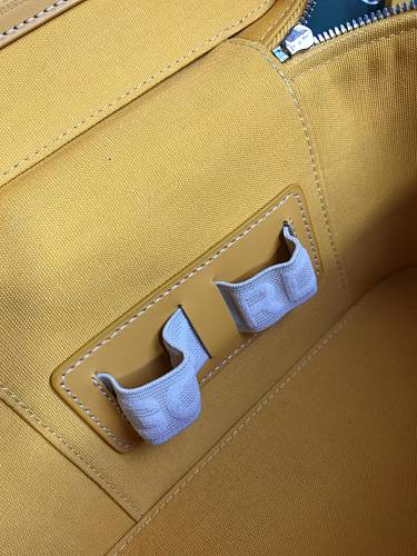 Goyard Yellow Goyardine Train
