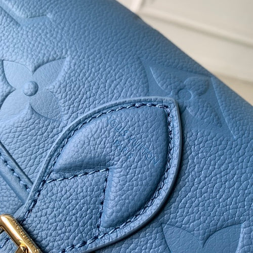 Louis Vuitton Diane Monogram Empreinte Leather in the Blue Jean