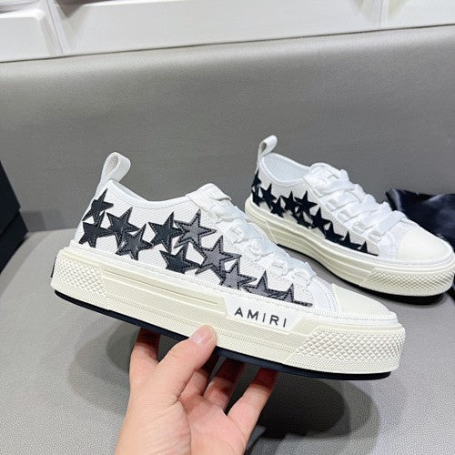 AMIRI Star Appliqué Low-Top Sneakers