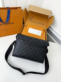 Louis Vuitton Utility Crossbody Monogram Eclipse Canvas