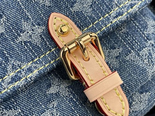 Louis Vuitton Monogram Denim Baggy PM Shoulder Bag