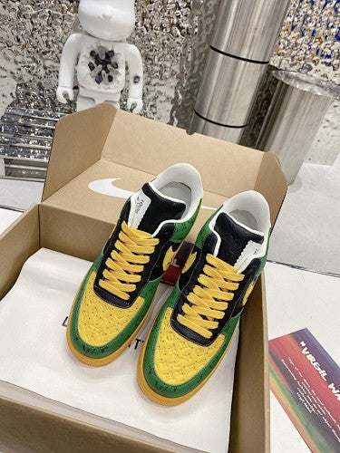Louis Vuitton x Nike Air Force 1 Low–style sneakers