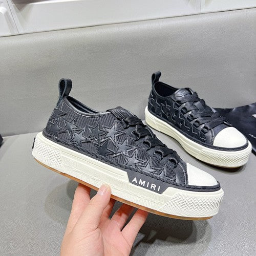 AMIRI Star Appliqué Low-Top Sneakers