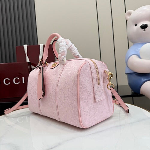 Gucci GG Monogram Boston / Top Handle Bag
