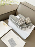 Dior Dway Platform Slide Sandals