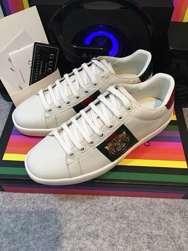 Gucci Ace Embroidered Tiger Sneakers