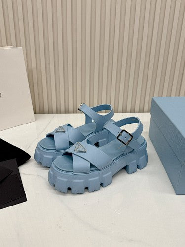 Prada Monolith platform sandals