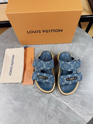 Louis Vuitton LV Sunset Flat Comfort Sandals