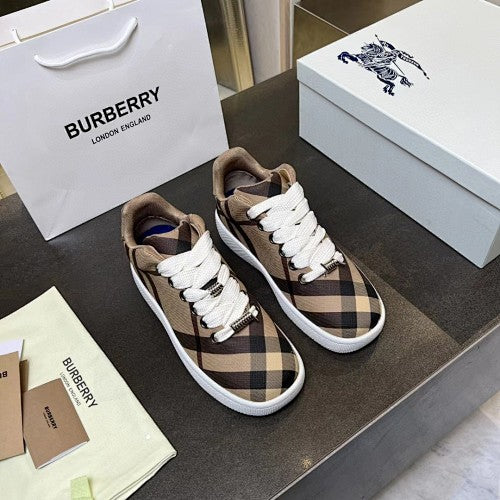 Burberry Vintage Check Low-Top Sneakers
