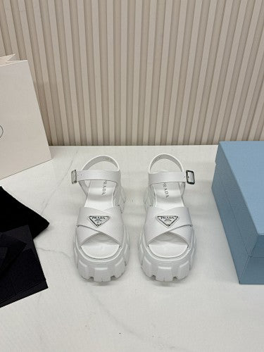 Prada Monolith platform sandals