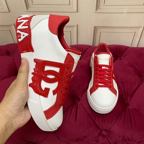 Dolce & Gabbana Portofino DG Logo Low-Top Sneakers