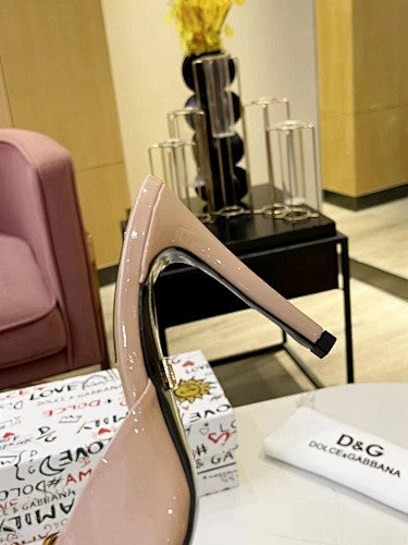 Dolce & Gabbana DG Logo heeled mule sandals