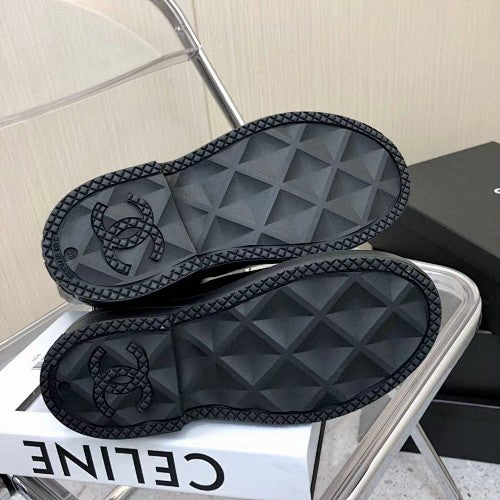 Chanel CC Logo Tall Rain Boots