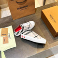 Burberry Check Low-Top Platform Sneakers