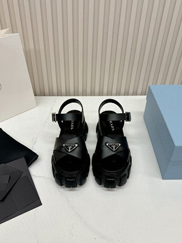Prada Monolith platform sandals