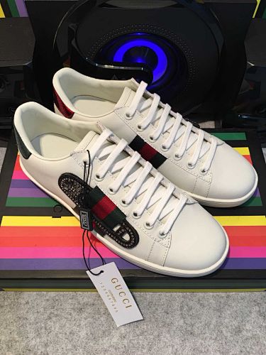 Gucci Ace Web Sneakers