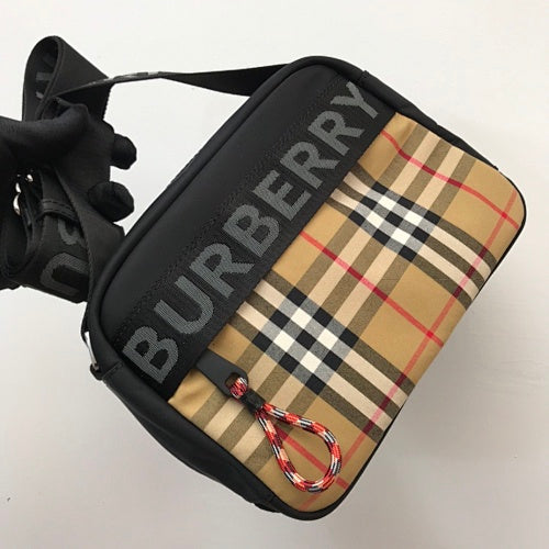 Burberry Vintage Check Crossbody Camera Bag