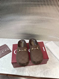 Gucci GG Monogram Horsebit Mule Clogs