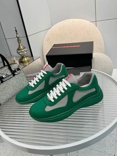 Prada technical mesh low-top sneakers