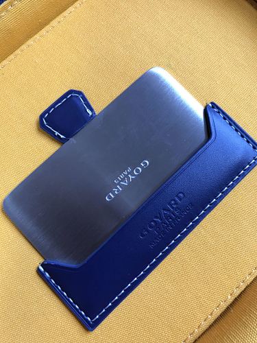 Goyard Goyardine Train Case