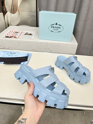 Prada Monolith Fisherman Platform Sandals