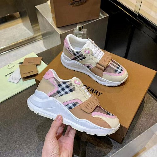 Burberry Vintage Check chunky strap sneakers