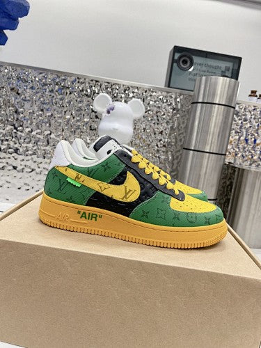 Louis Vuitton x Nike Air Force 1 Low–style sneakers