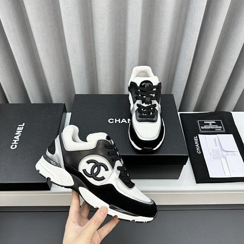 Chanel CC Logo chunky runner sneakers